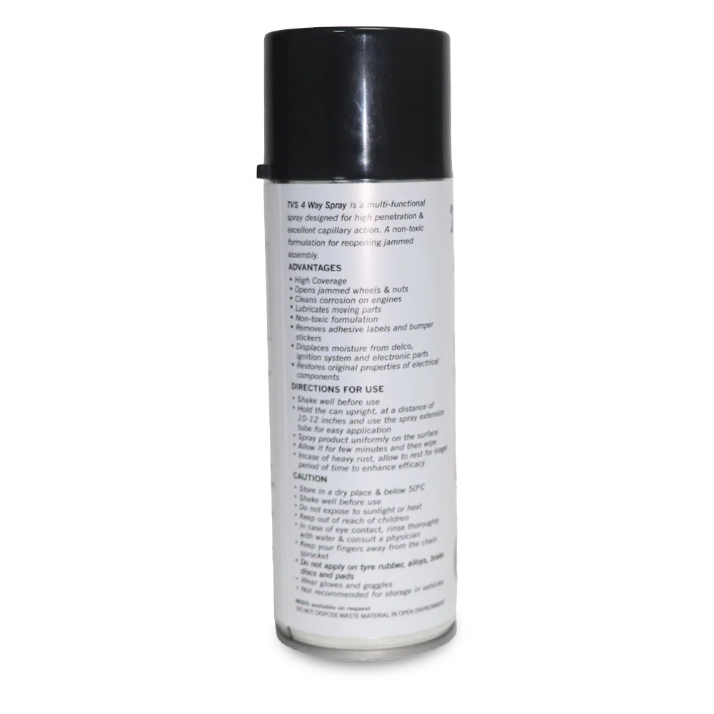 TVS 4-Way Rust Free VST 400ml Rust Removal & Prevention Spray - Image 2