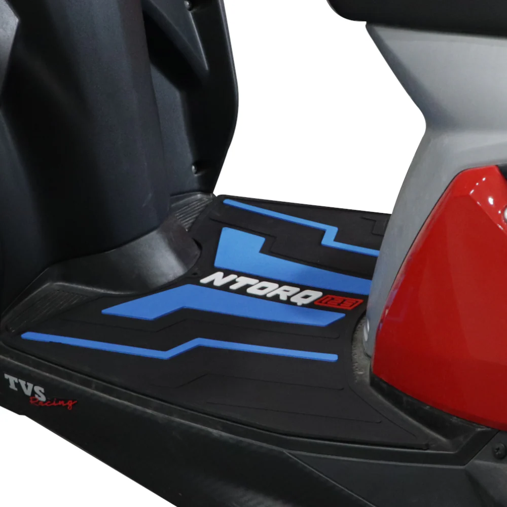TVS Designer Floor Mat - Durable Protection for Your Scooter