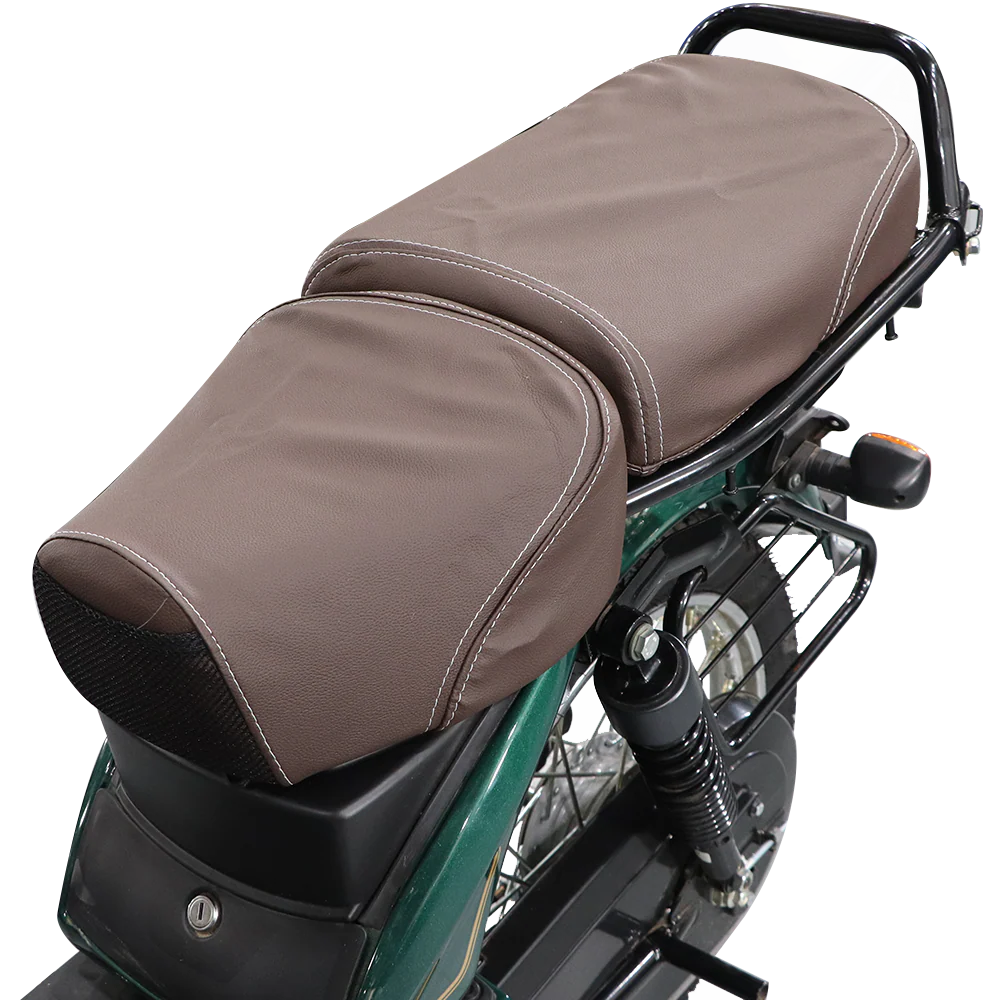 TVS XL100 Seat Cover Eco Brown - Stylish & Durable Protection