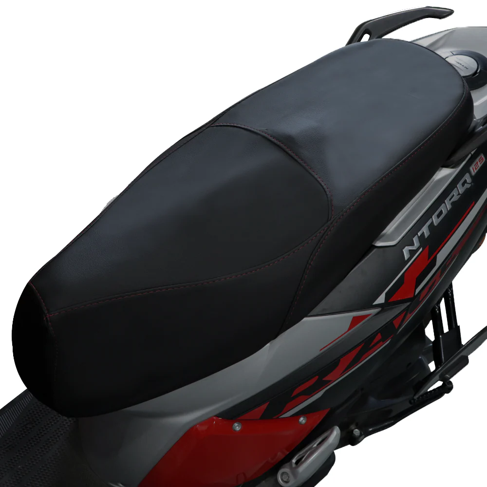 TVS NTORQ Seat Cover Black Eco - Sleek and Durable Protection
