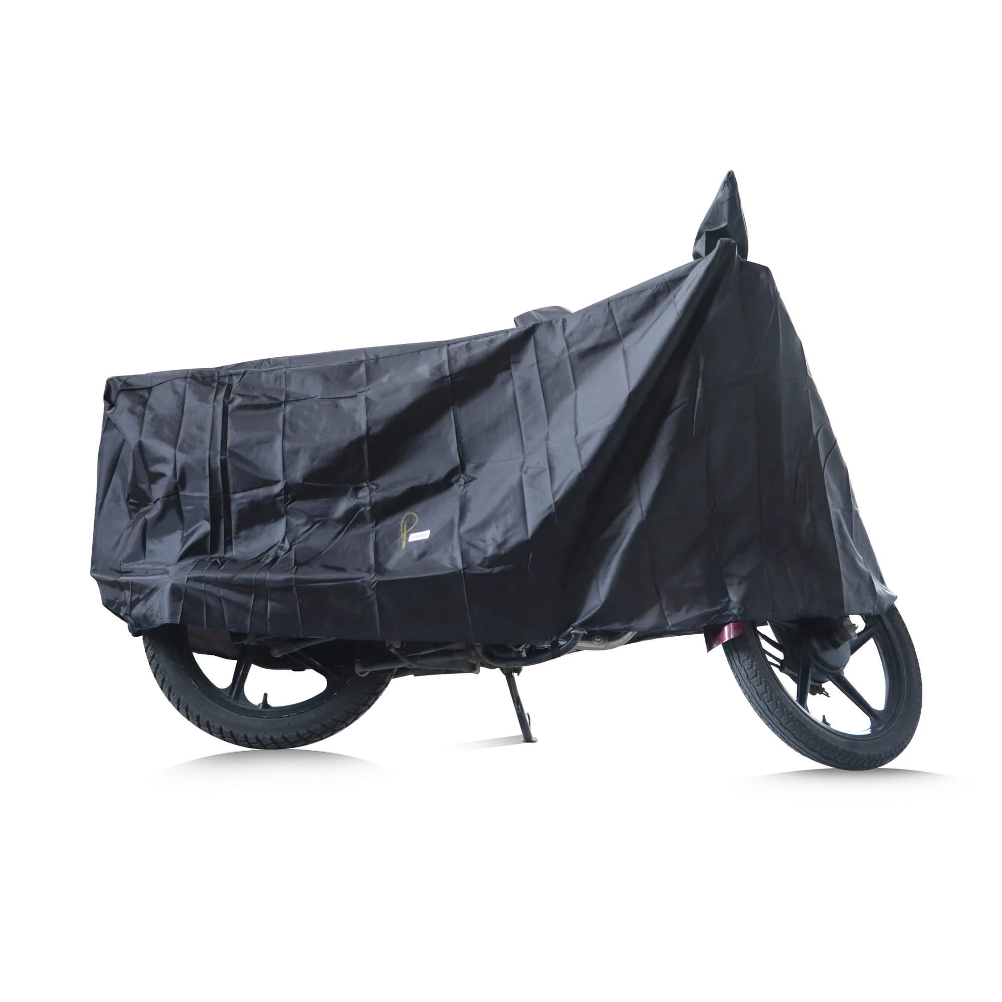 TVS Black Vehicle Cover Without Elastic Sleek Protection - Image 5